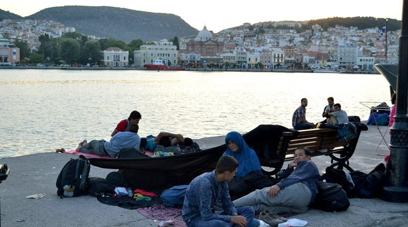Συνεχώς αυξανόμενες είναι οι ροές μεταναστών στη Λέσβο